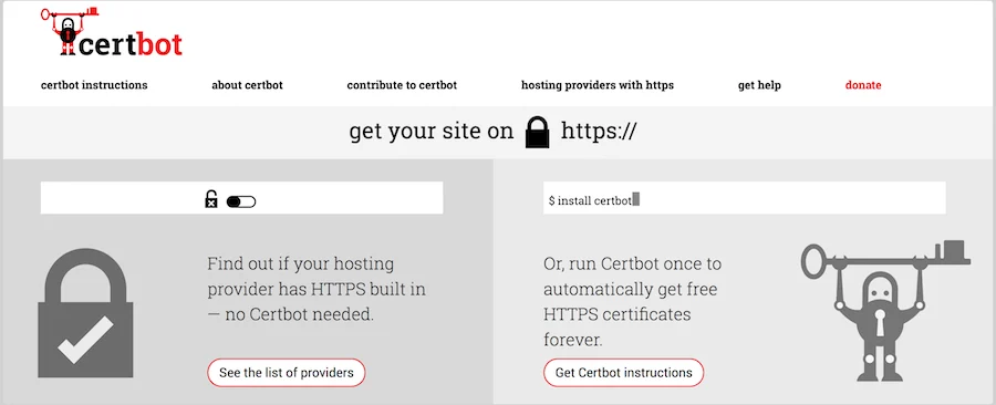 Cara install SSL gratis Certbot untuk Website Anda