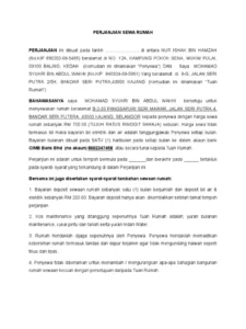 Cara Membuat Surat Perjanjian Sewa Rumah yang Praktis dan Aman