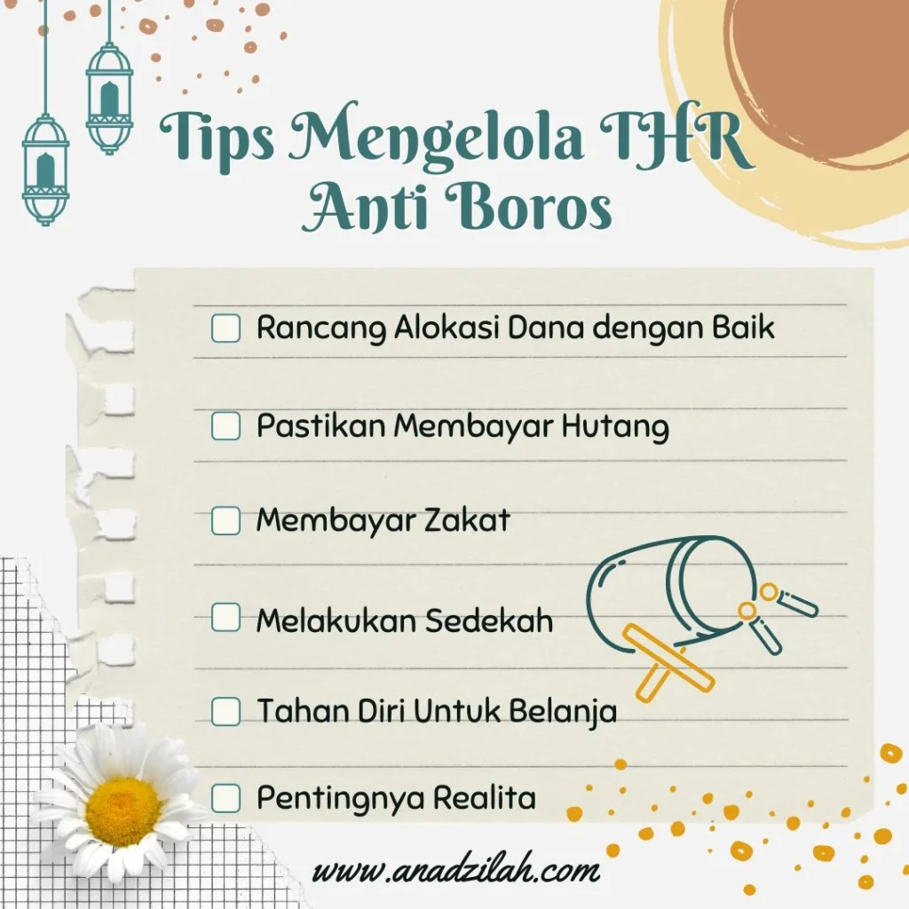 cara mengelola uang thr agar tidak boros: Langkah pertama yang tepat