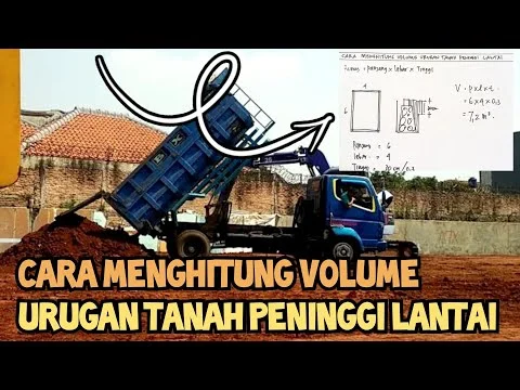 Cara menghitung volume urugan tanah – Panduan Praktis untuk Proyek Anda