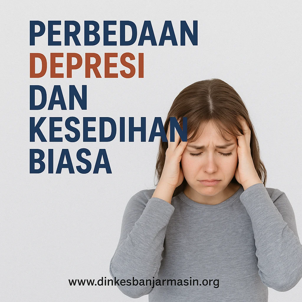 perbedaan kesedihan normal dan depresi klinis yang perlu dipahami