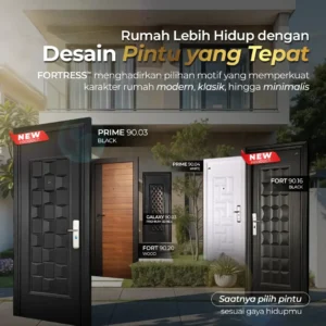 Tips memilih pintu rumah minimalis modern: Panduan lengkap