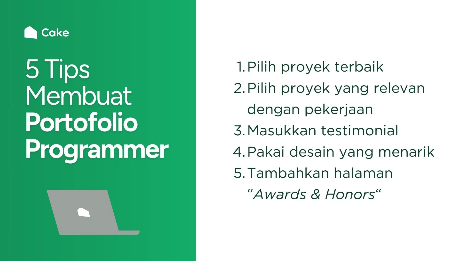 Cara Membuat Portofolio Programmer yang Efektif