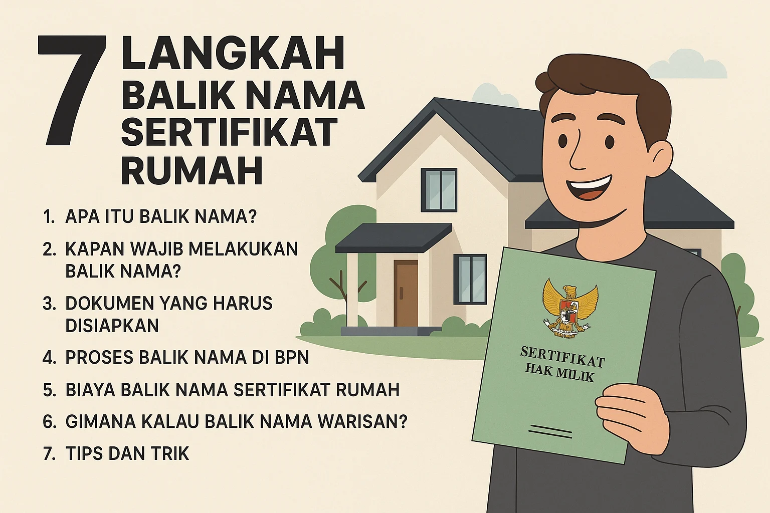 Cara Urus Balik Nama Sertifikat Rumah: Persiapan Dokumen