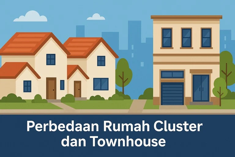 Perbedaan Rumah Cluster dan Townhouse