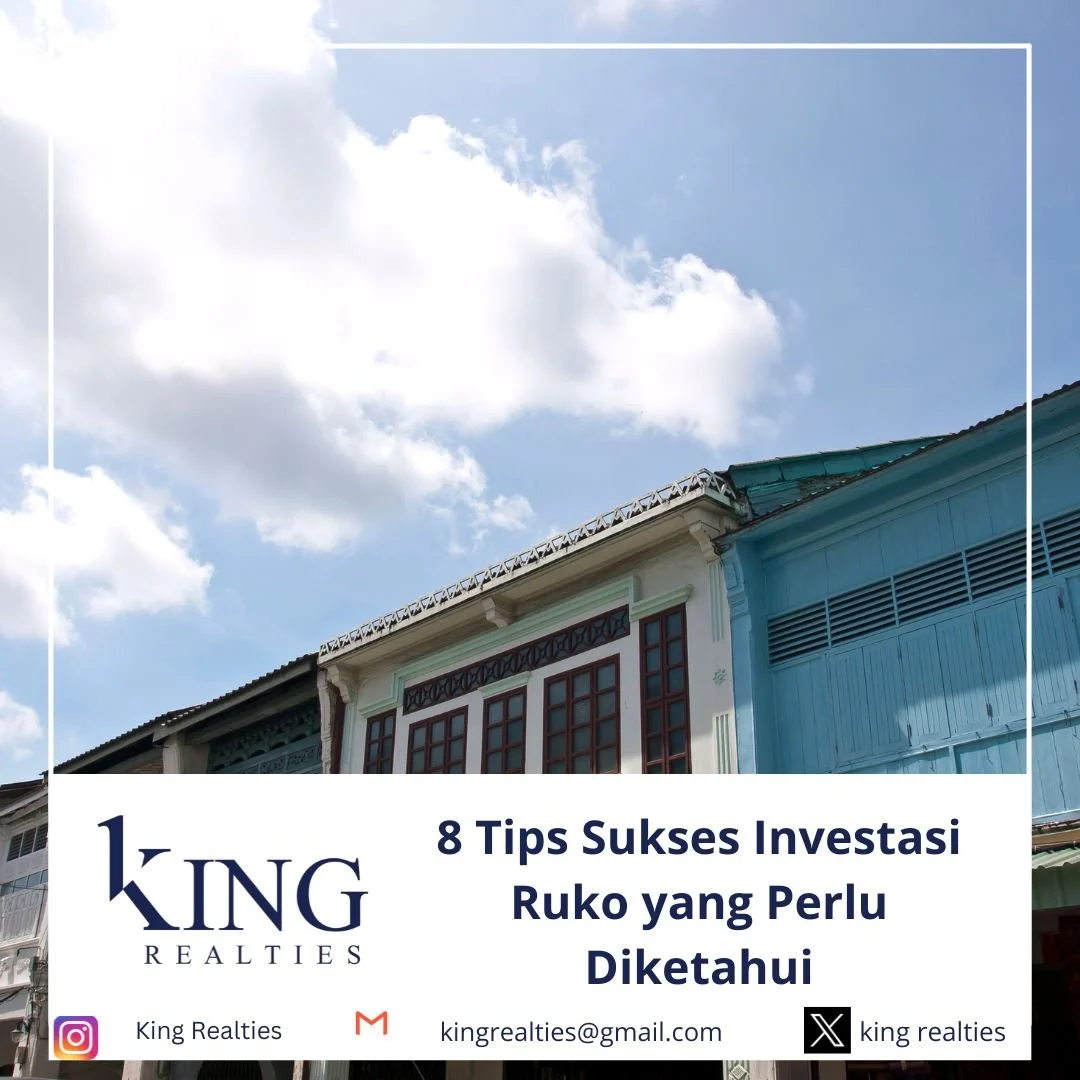 Tips Investasi Ruko untuk Bisnis
