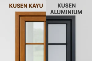 Tips Memilih Kusen Aluminium vs Kayu Jati